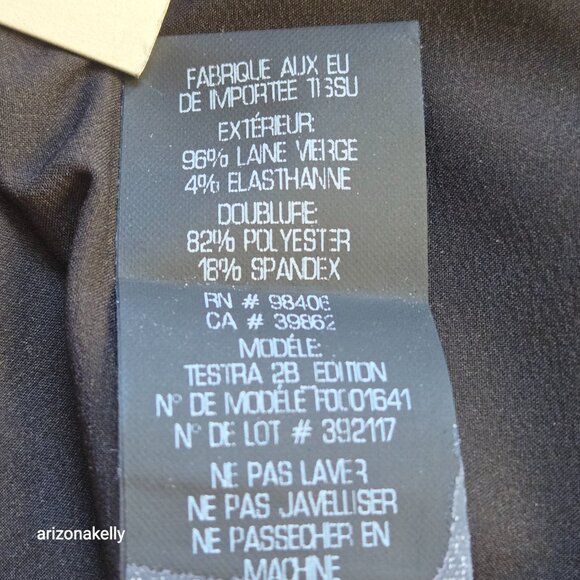 Theory Wool Sheath Dress BLACK - Picture 5 of 10